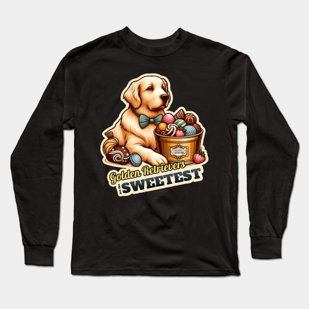 Confectioner Golden Retriever Long Sleeve T-Shirt by k9-tee